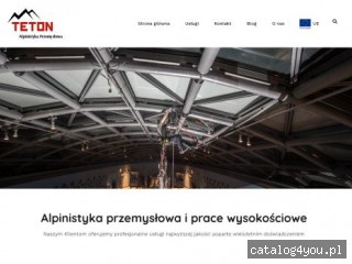 Teton Alpinistyka Przemysłowa screen