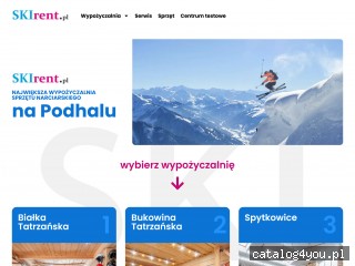 Skirent - wypożyczalnia sprzętu narciarskiego screen